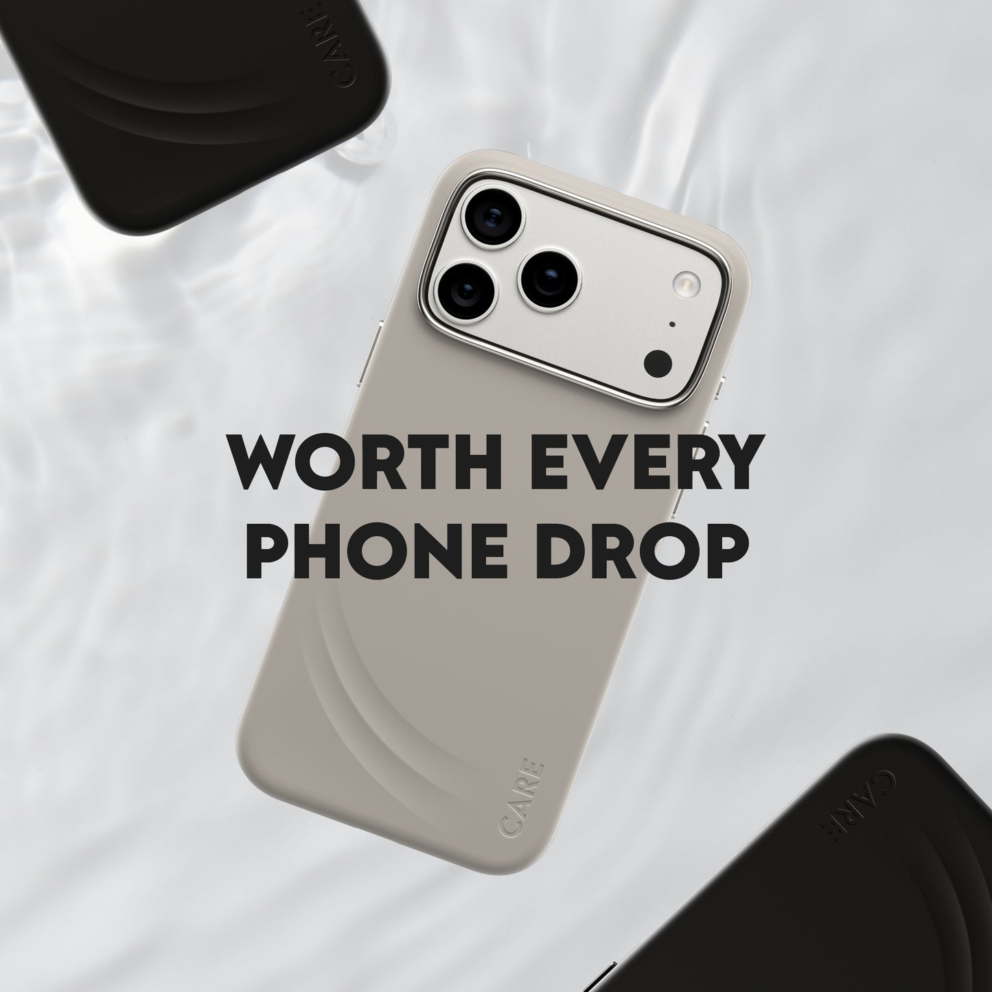 CARE BY PANZERGLASS Flow MagSafe Case for iPhone 17 Pro Max - Black