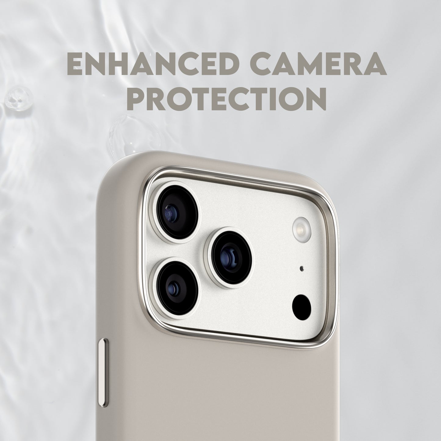 CARE BY PANZERGLASS Flow MagSafe Case for iPhone 17 Pro - Vanilla