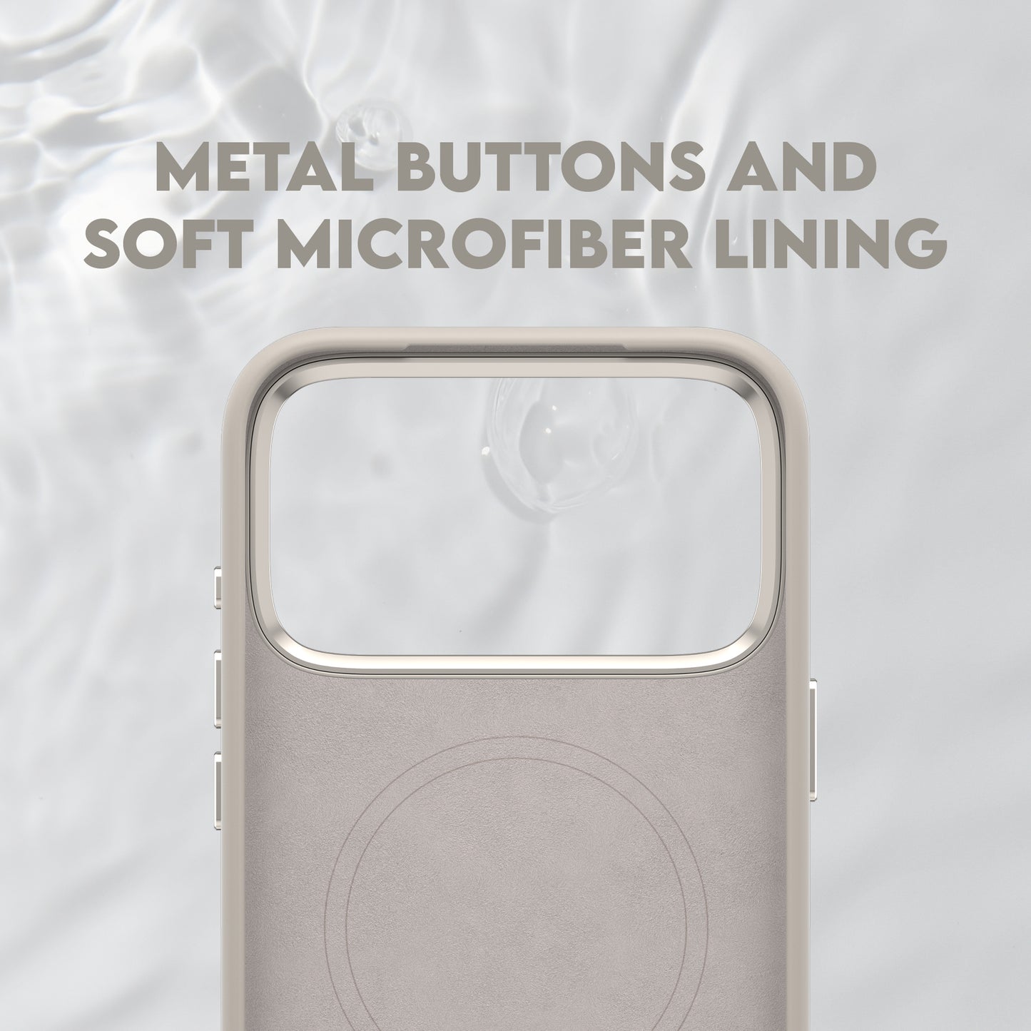 CARE BY PANZERGLASS Flow MagSafe Case for iPhone 17 Pro Max - Vanilla