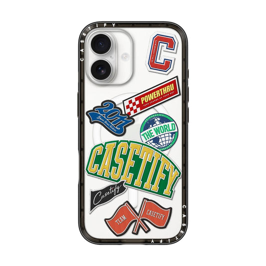 CASETIFY Compact MagSafe Case for iPhone 17 - Casetify University Black