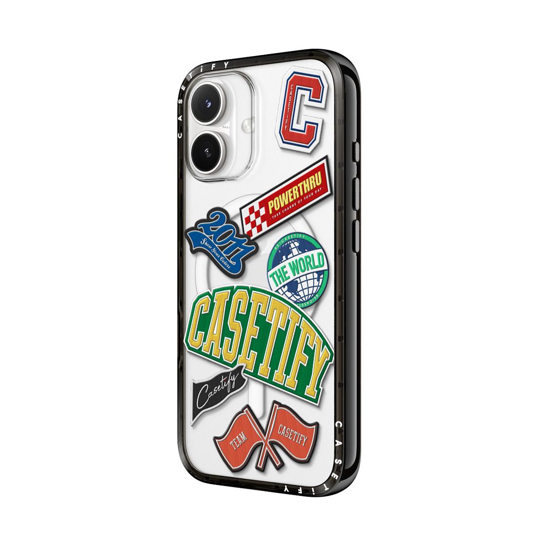 CASETIFY Compact MagSafe Case for iPhone 17 - Casetify University Black