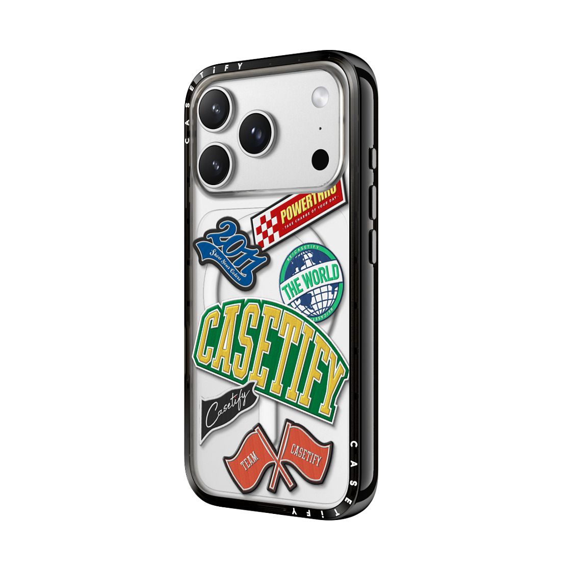 CASETIFY Compact MagSafe Case for iPhone 17 Pro Max - Casetify University Black