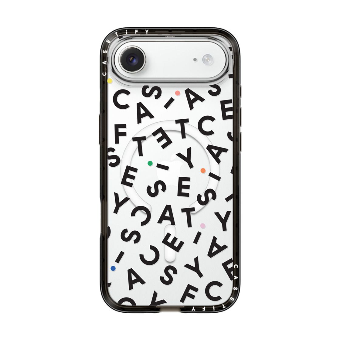 CASETIFY Compact MagSafe Case for iPhone Air - Monogram Black