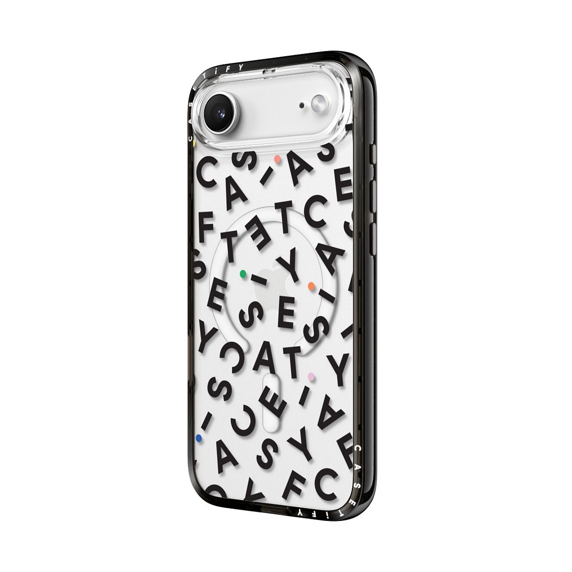 CASETIFY Compact MagSafe Case for iPhone Air - Monogram Black