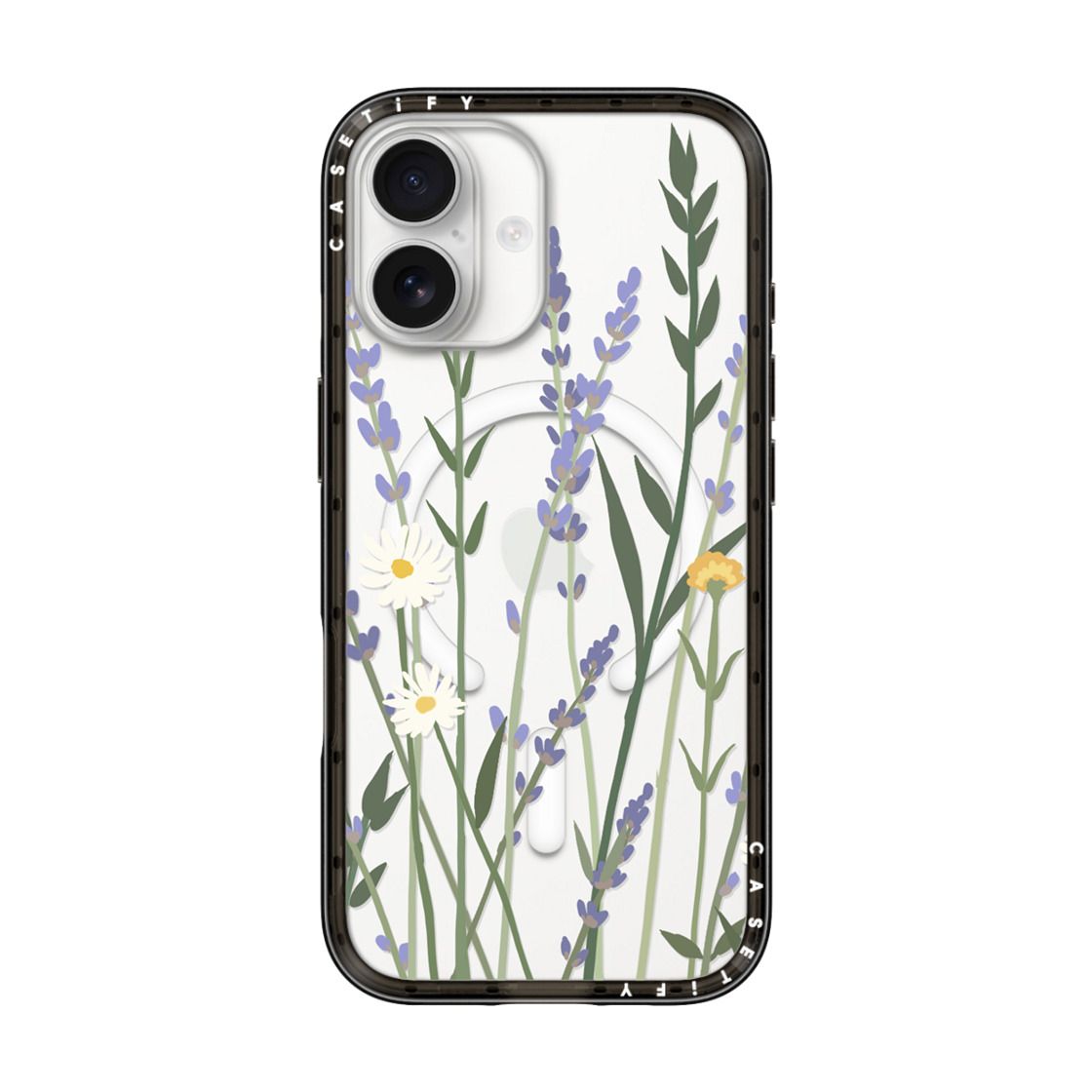 CASETIFY Compact MagSafe Case for iPhone 17 - Lana Lavender Black