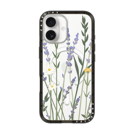 CASETIFY Compact MagSafe Case for iPhone 17 - Lana Lavender Black