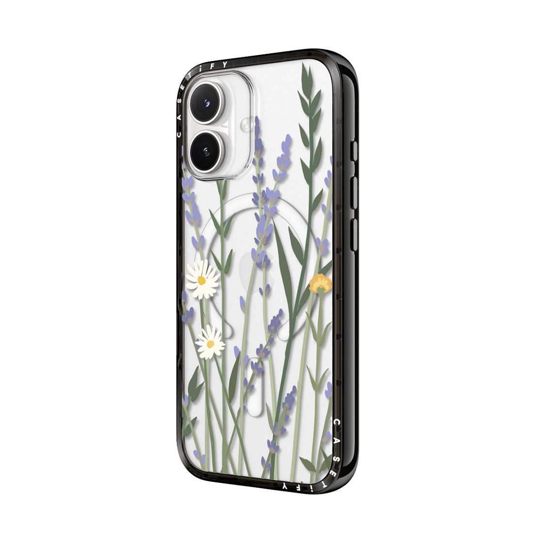 CASETIFY Compact MagSafe Case for iPhone 17 - Lana Lavender Black