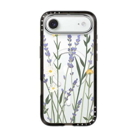 CASETIFY Compact MagSafe Case for iPhone Air - Lana Lavender Black