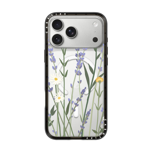 CASETIFY Compact MagSafe Case for iPhone 17 Pro Max - Lana Lavender Black