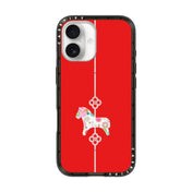 "CASETIFY Compact MagSafe Case for iPhone 17 - Lucky Knot, Lucky Horse"