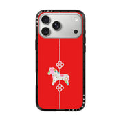 "CASETIFY Compact MagSafe Case for iPhone 17 Pro Max- Lucky Knot, Lucky Horse"