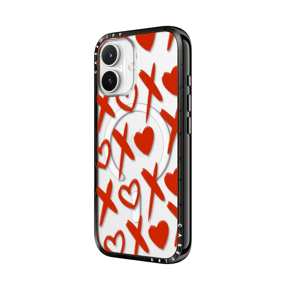 CASETIFY Compact MagSafe Case for iPhone 17 - xoxo all over