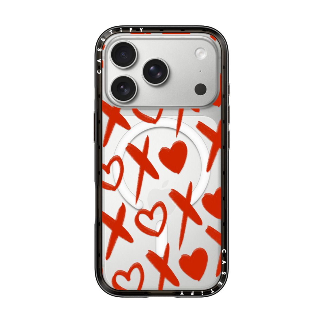 CASETIFY Compact MagSafe Case for iPhone 17 Pro - xoxo all over