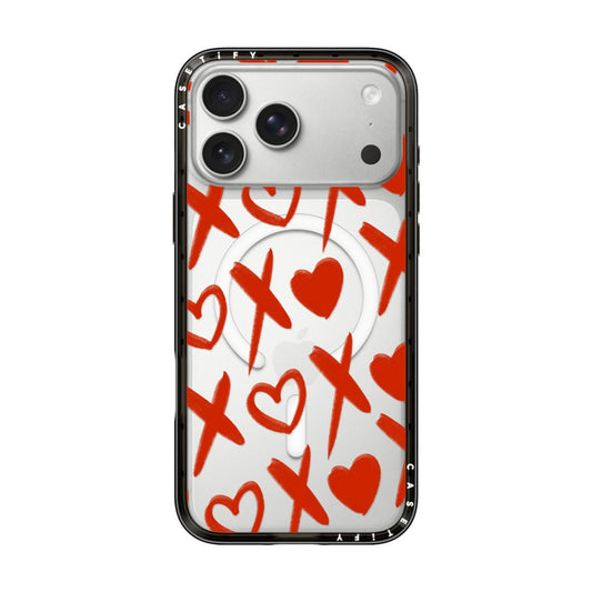 CASETIFY Compact MagSafe Case for iPhone 17 Pro Max - xoxo all over
