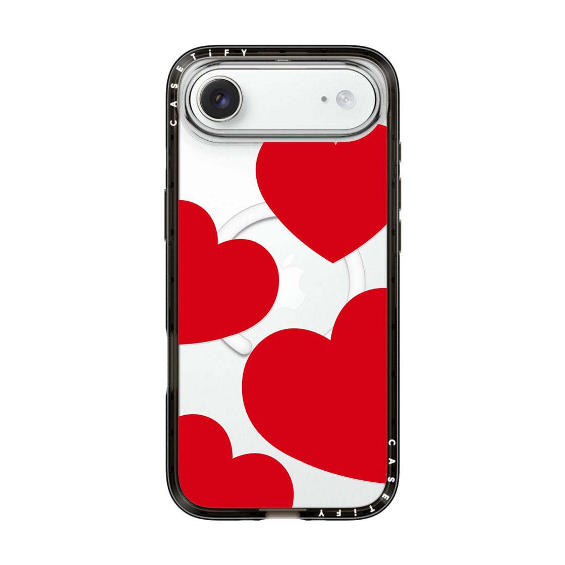 CASETIFY Compact MagSafe Case for iPhone Air - Red Hearts Extravaganza