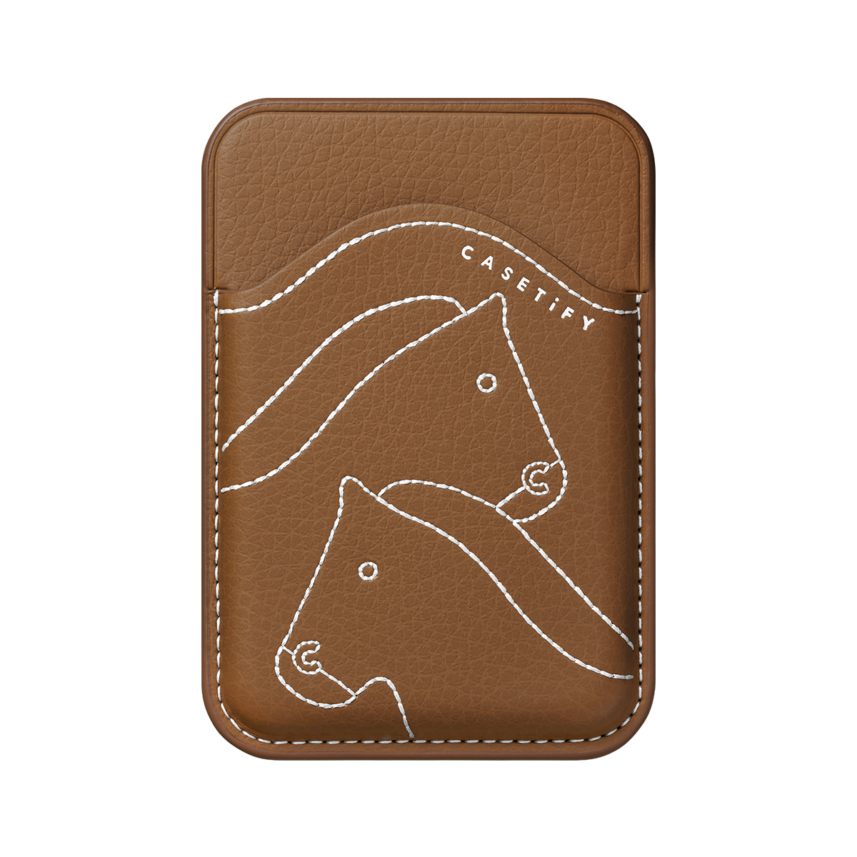 CASETIFY Snappy Bioveg Wallet - Horse