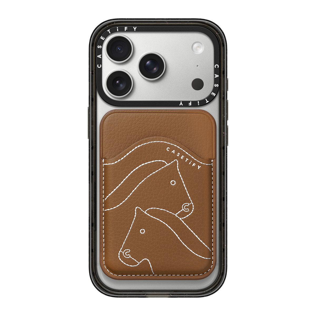 CASETIFY Snappy Bioveg Wallet - Horse