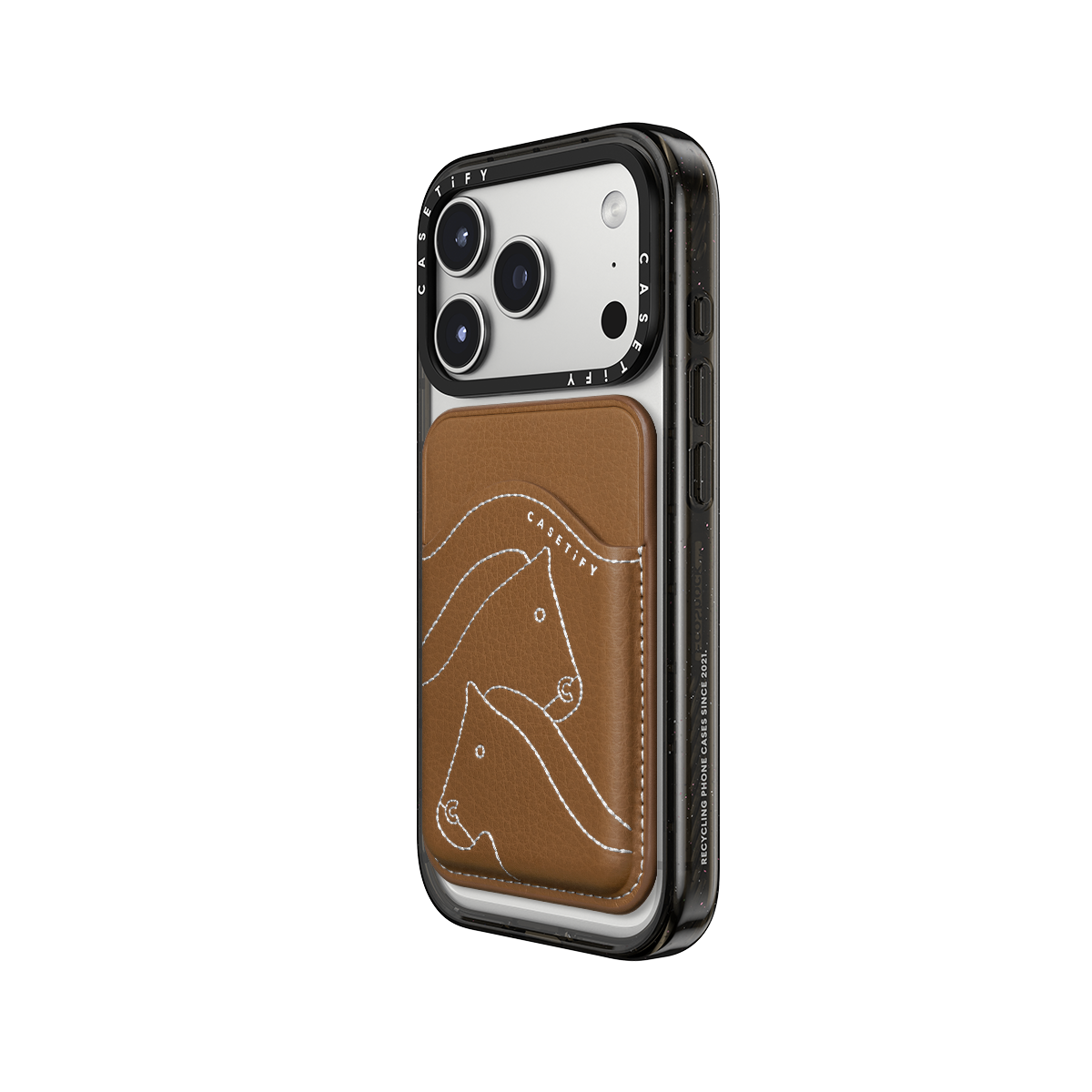 CASETIFY Snappy Bioveg Wallet - Horse
