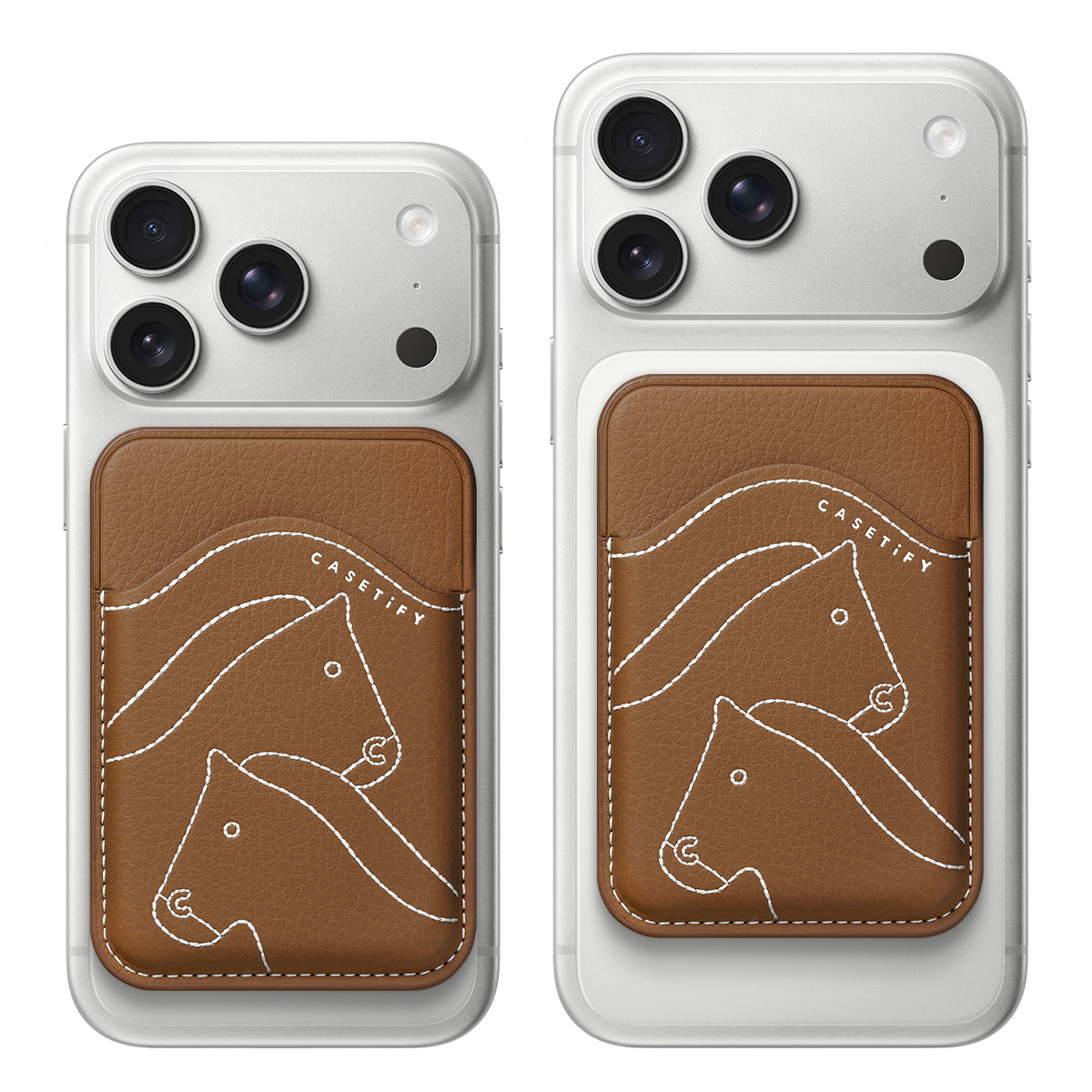 CASETIFY Snappy Bioveg Wallet - Horse