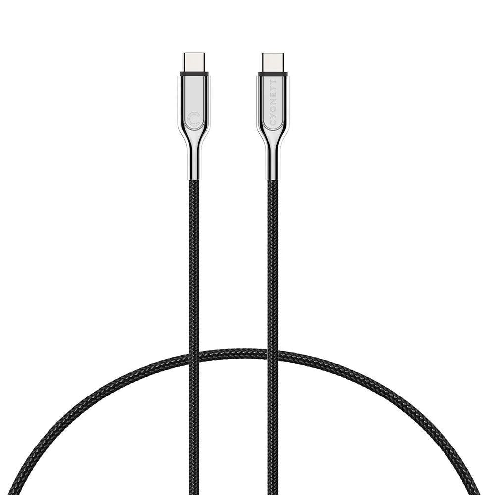 CYGNETT Armoured USB-C to USB-C 2.0 Cable 1m - Black