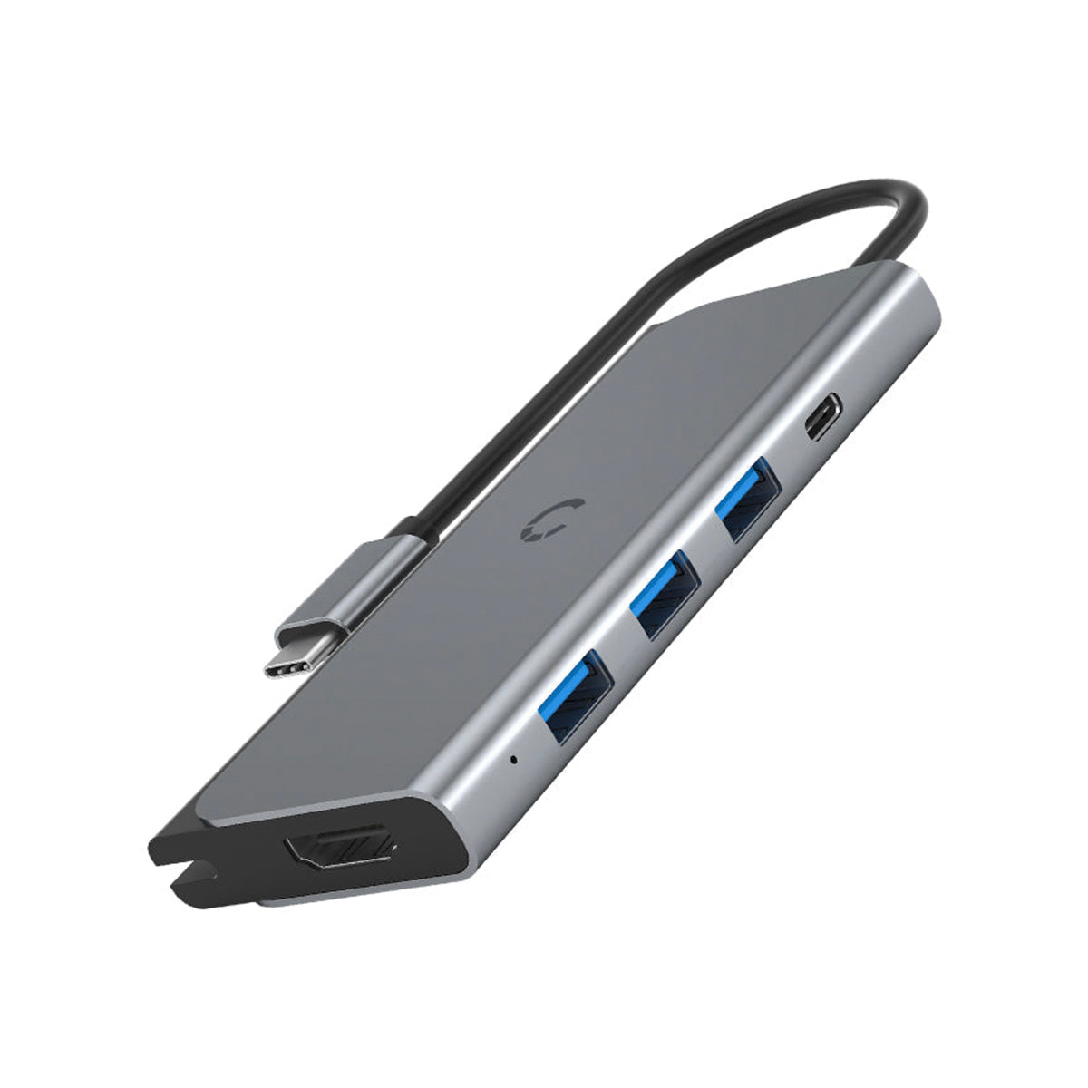 CYGNETT TravelMate USB C 5-in-1 Hub - Space Gray