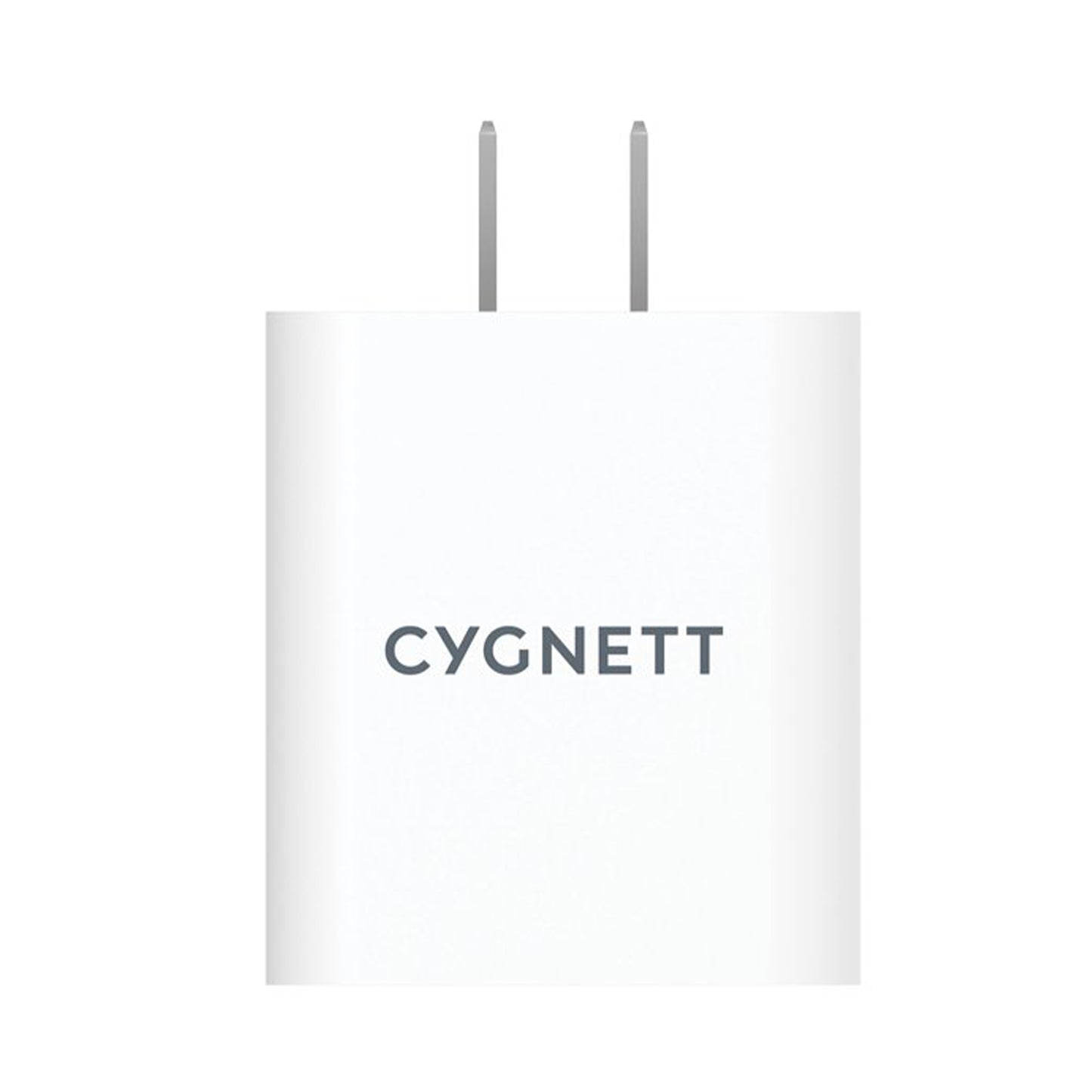 CYGNETT PowerPlus 38W Dual Port (20W USB-C + 18W USB-A) Wall Charger - White