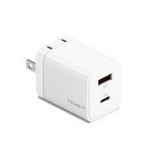 CYGNETT Powerplus Dual Port GaN Wall Charger 35w Freebie - White