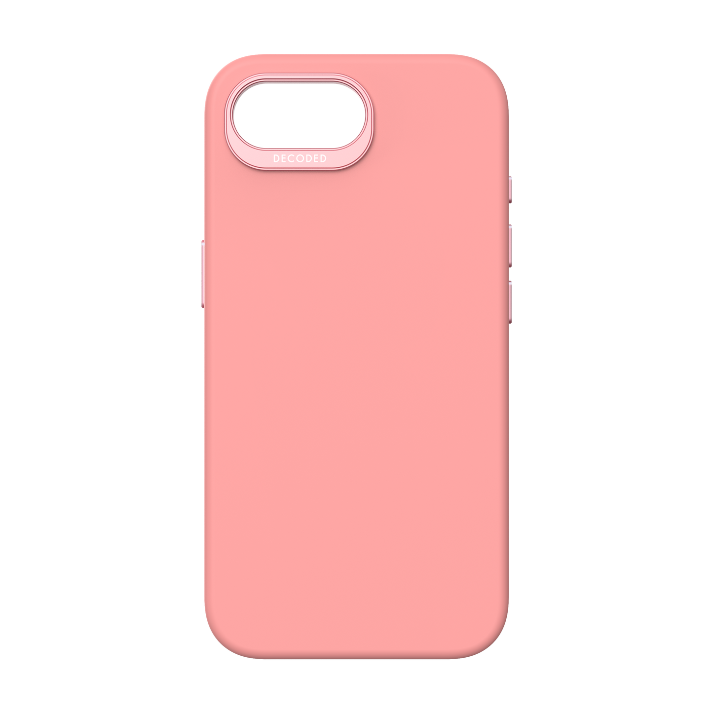 DECODED Silicone MagSafe Case for iPhone 17e / 16e - Bubble Gum Pink