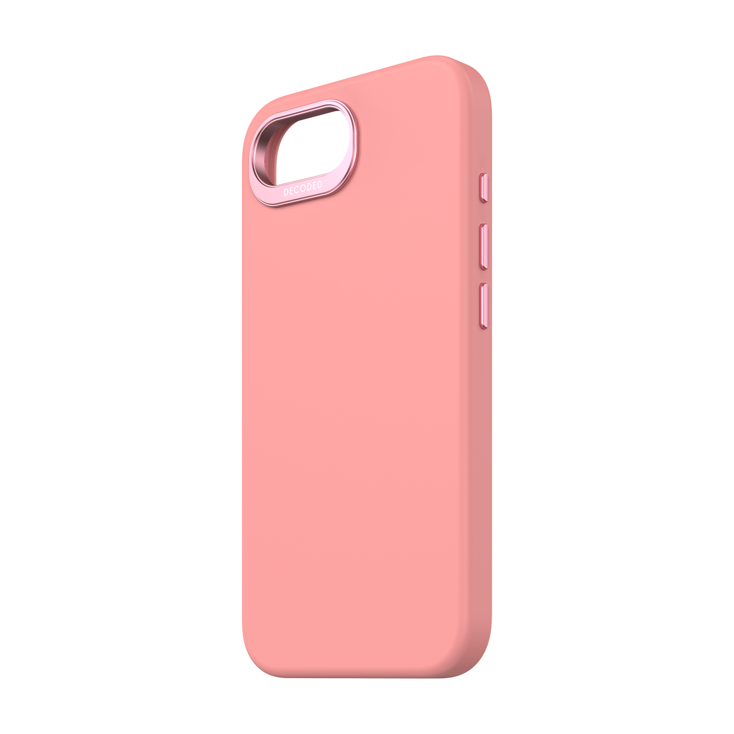 DECODED Silicone MagSafe Case for iPhone 17e / 16e - Bubble Gum Pink