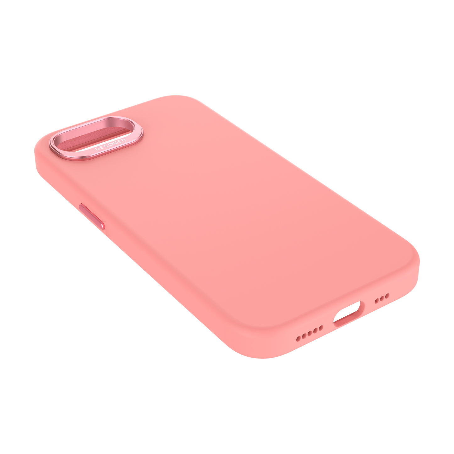 DECODED Silicone MagSafe Case for iPhone 17e / 16e - Bubble Gum Pink