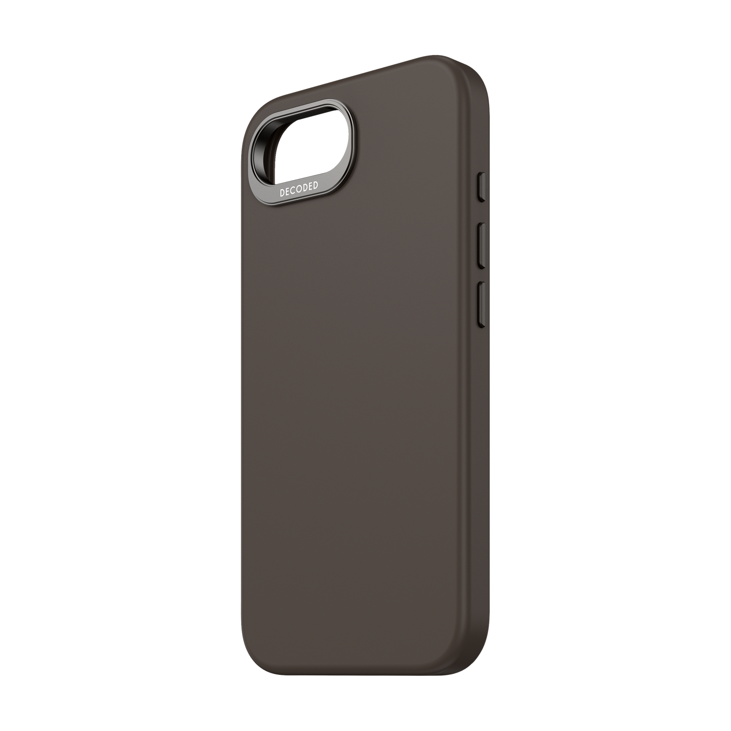 DECODED Silicone MagSafe Case for iPhone 17e / 16e - Charcoal Grey
