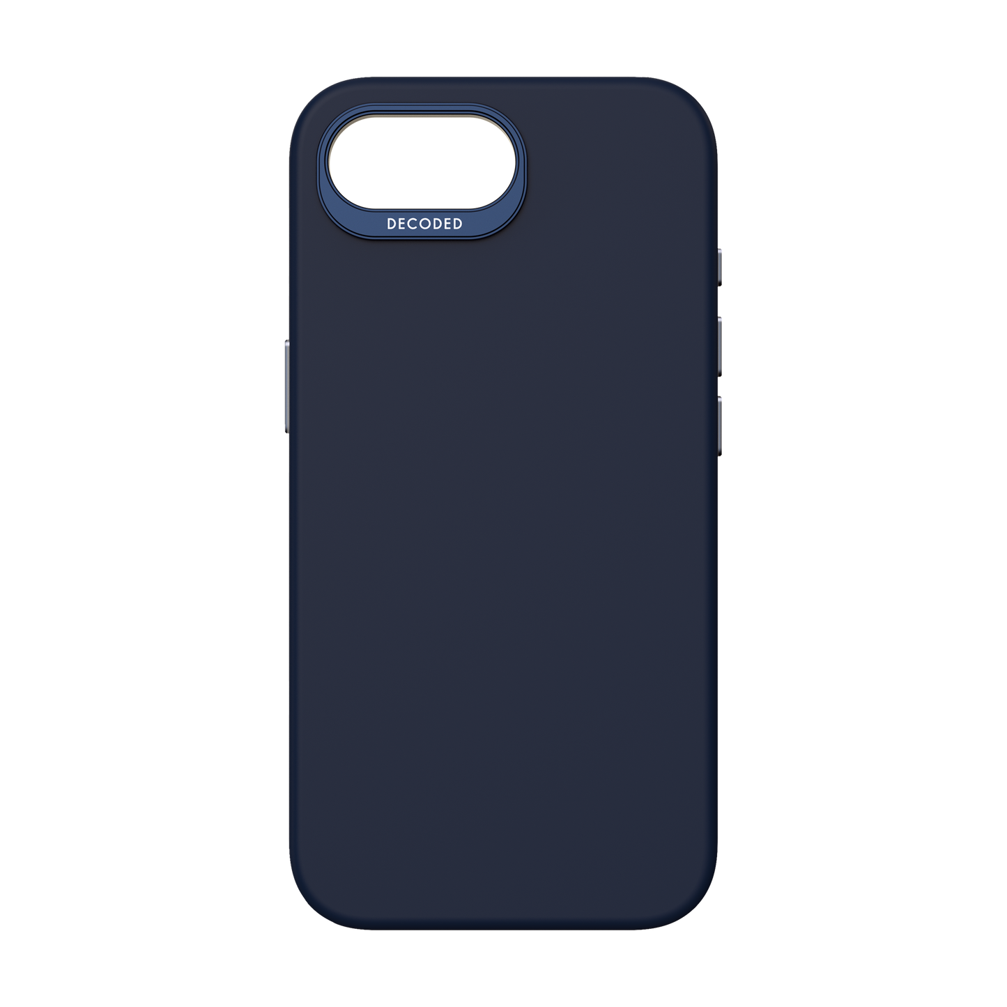 DECODED Silicone MagSafe Case for iPhone 17e / 16e - Navy Blue
