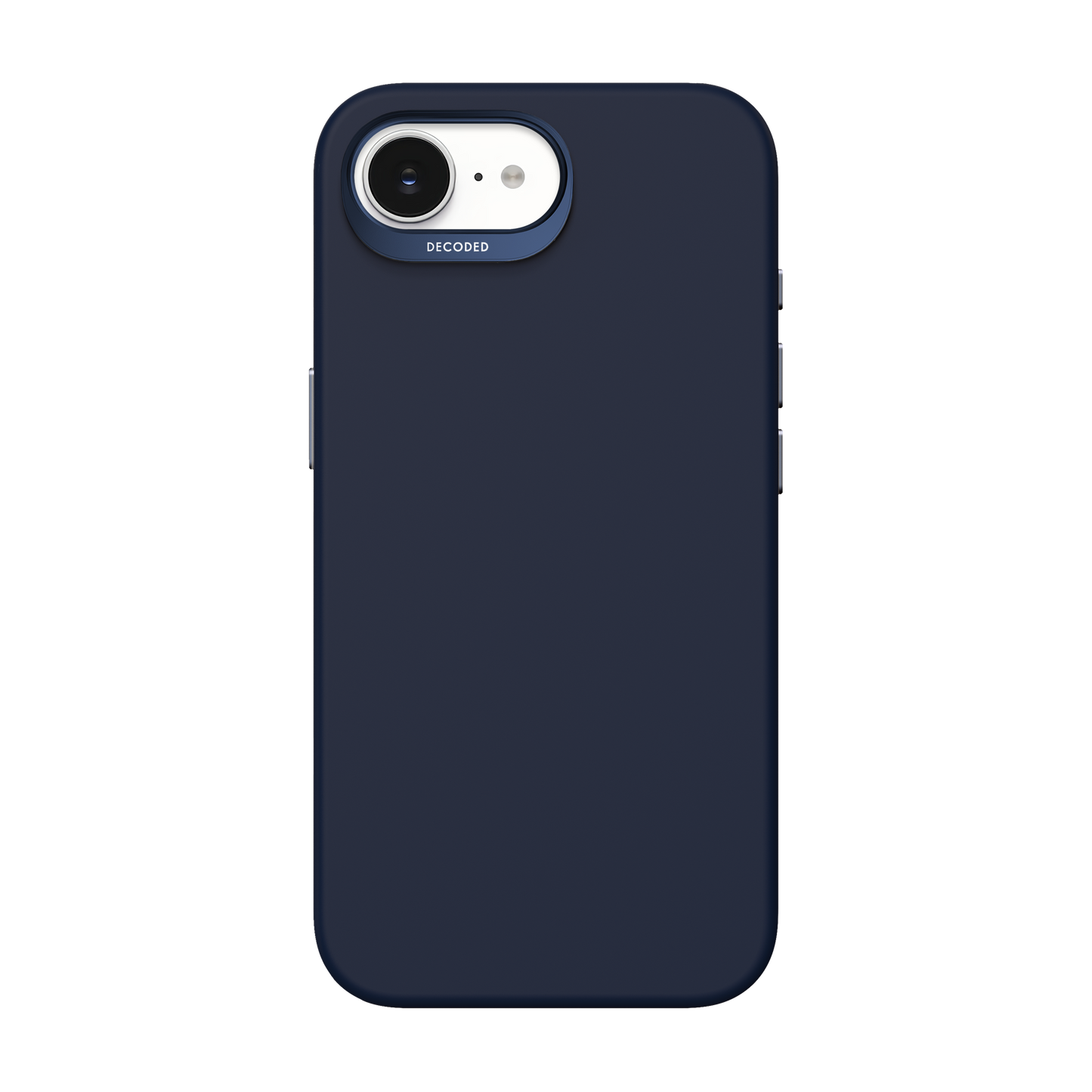 DECODED Silicone MagSafe Case for iPhone 17e / 16e - Navy Blue