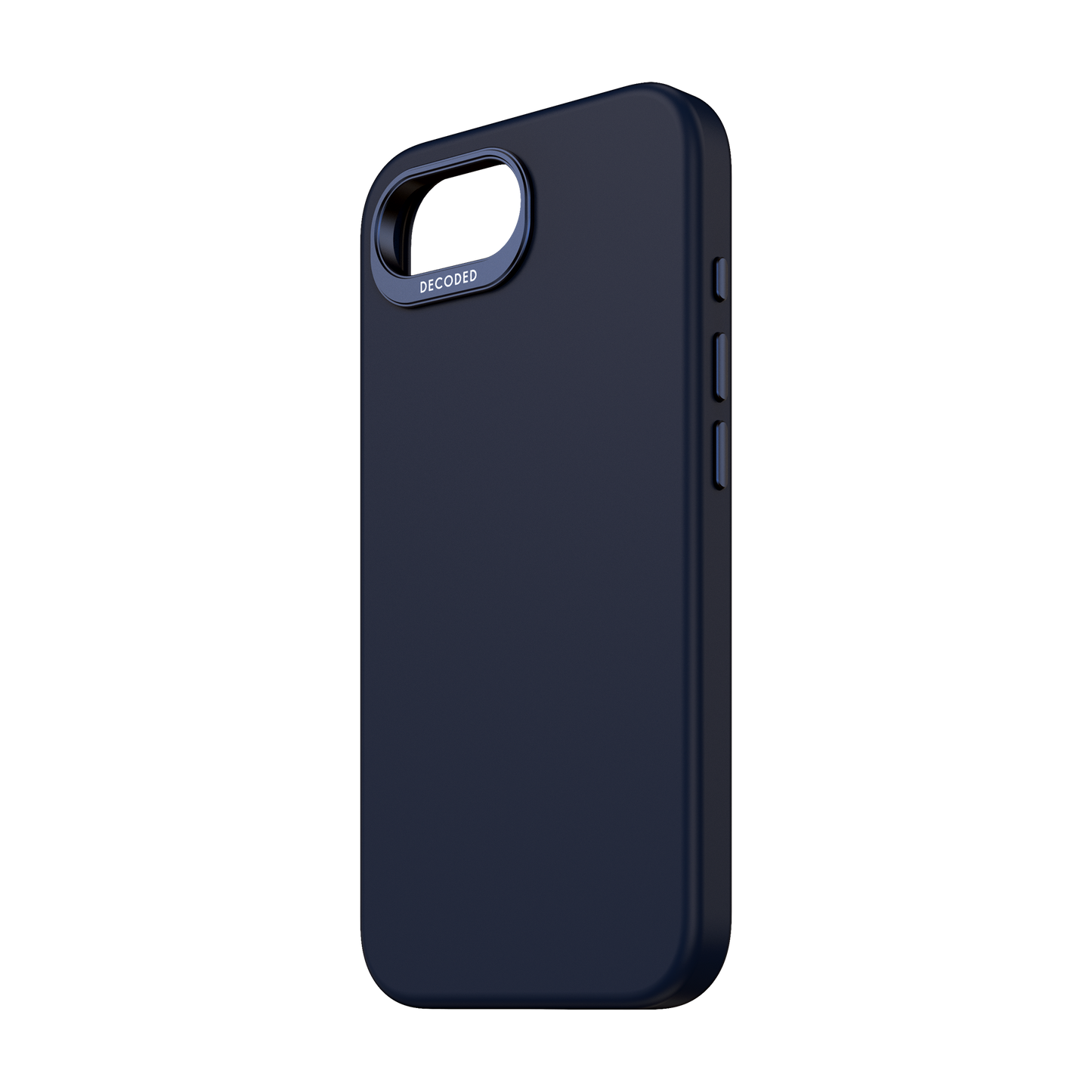 DECODED Silicone MagSafe Case for iPhone 17e / 16e - Navy Blue