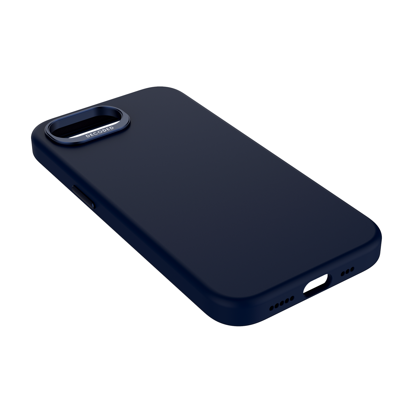 DECODED Silicone MagSafe Case for iPhone 17e / 16e - Navy Blue