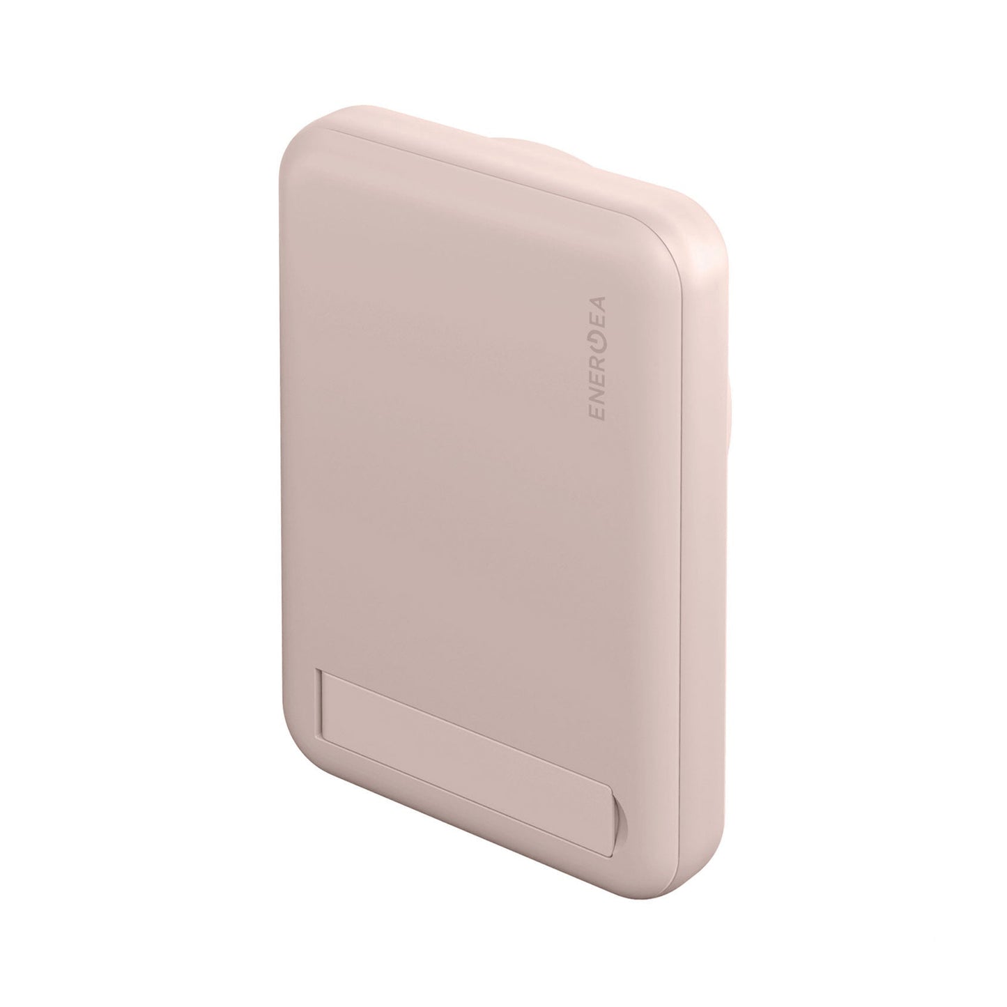 "ENERGEA MagPac Mini 10,000 mAh Wireless Power Bank with Stand - Pink"