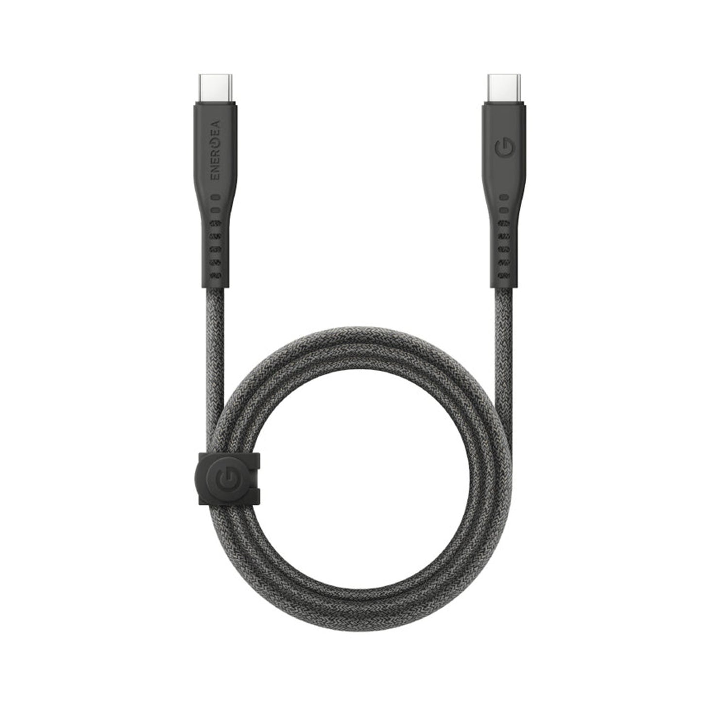 ENERGEA Flow 240w USB-C to USB-C PD Fast Charging Cable 1.5m - Black
