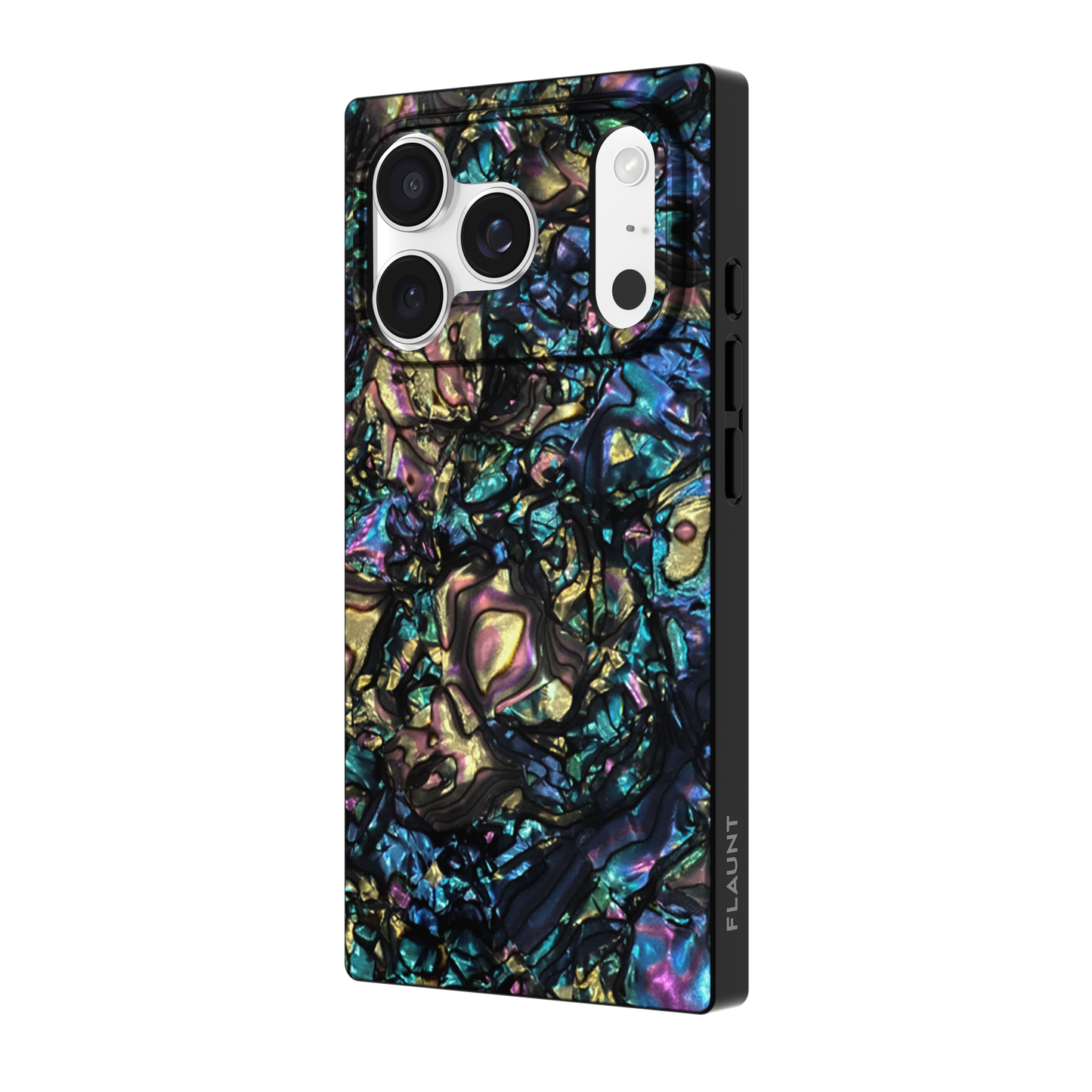 FLAUNT Square Printed MagSafe Case for iPhone 17 Pro - Abalone Shell