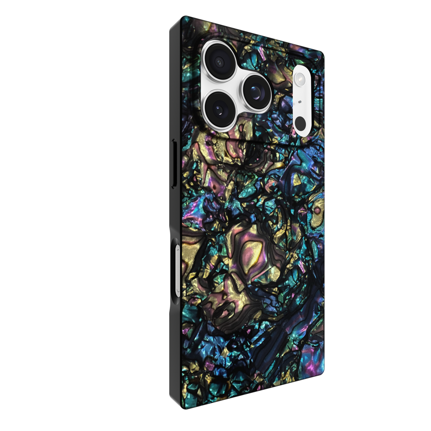 FLAUNT Square Printed MagSafe Case for iPhone 17 Pro - Abalone Shell