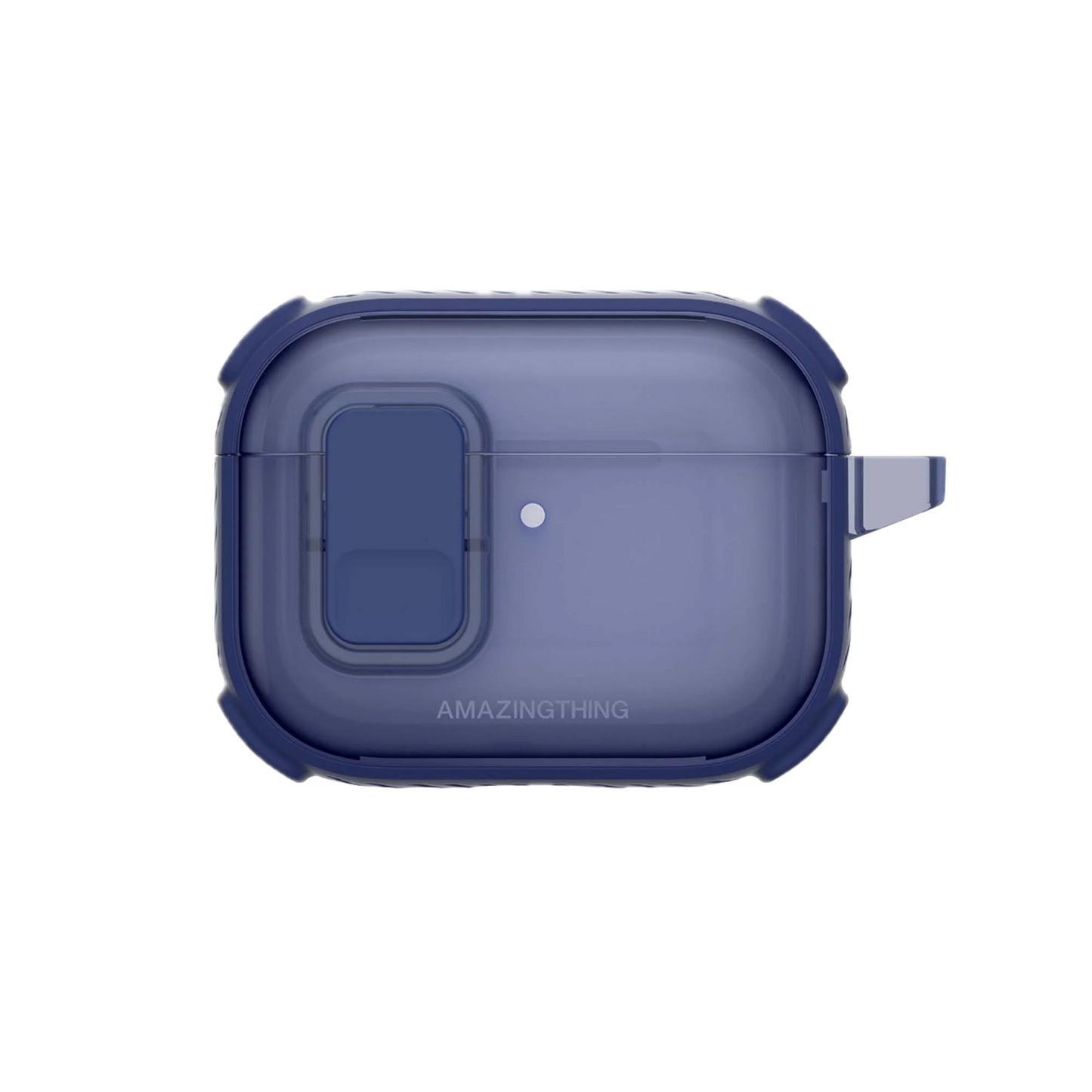 AMAZINGTHING Titan Pro Case for AirPods Pro 3 - Clear Blue