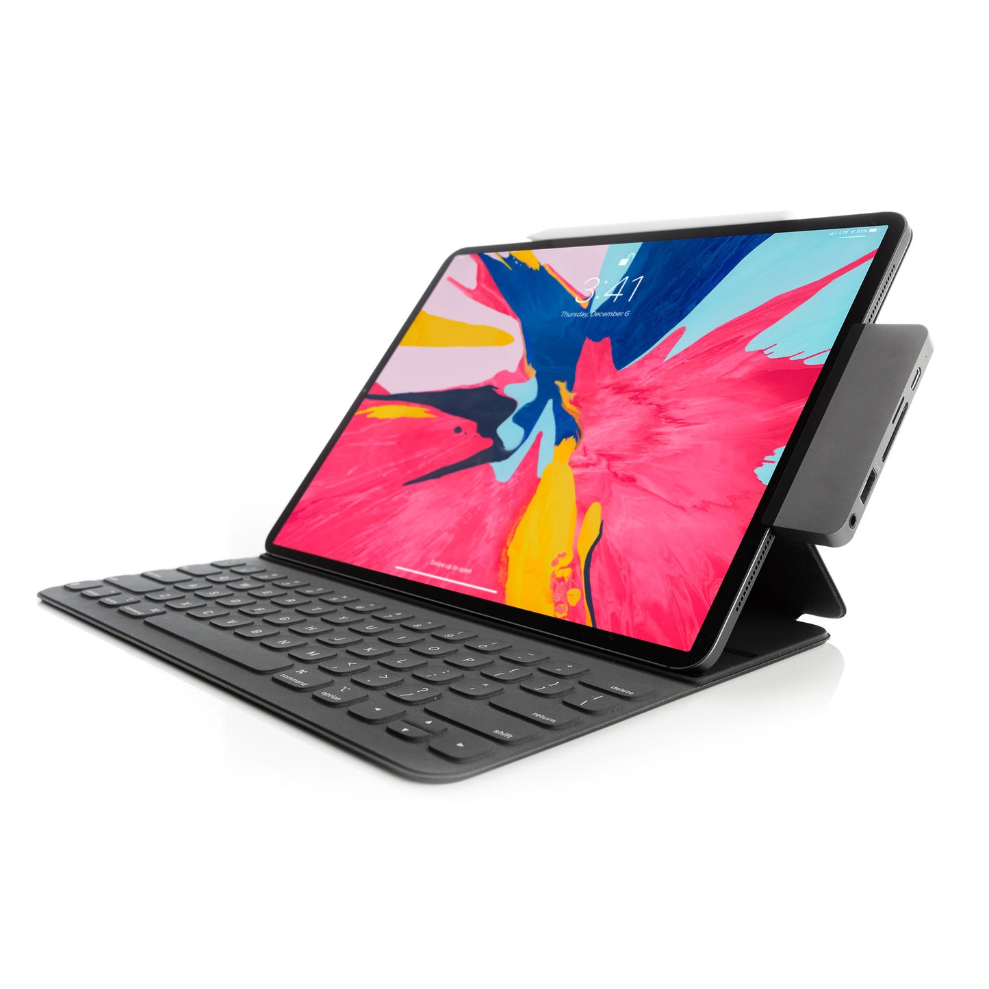 HYPERDRIVE iPad Pro 6-in-1 Hub - Gray