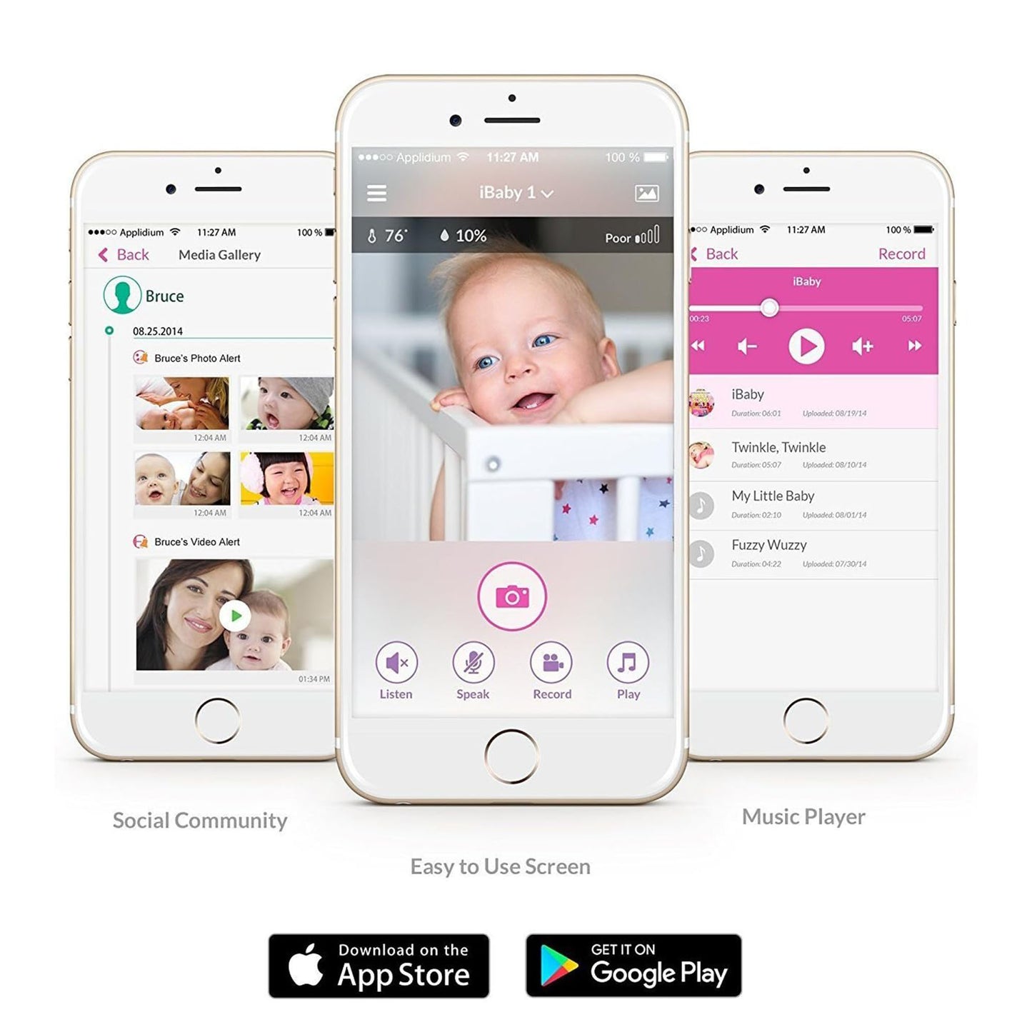 IBABY Monitor M2S Plus - White