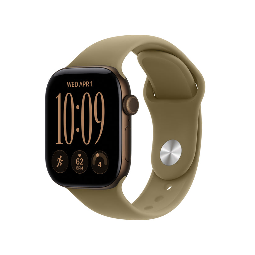 Apple_Watch_Series_12_42mm_GPS_plus_Cellular_Dark_Bronze_Aluminum_Sport_Band_Olive_PDP_Image_Position_1__USEN