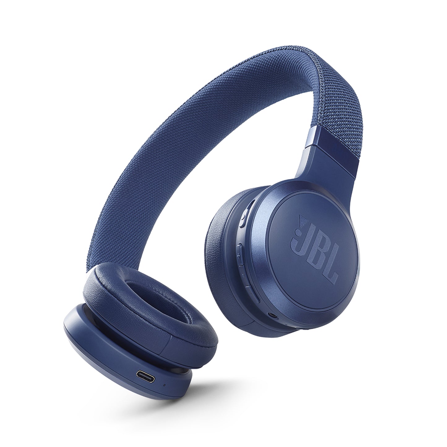 JBL Live 460NC Wireless Noise Cancelling On-Ear Headphones - Blue