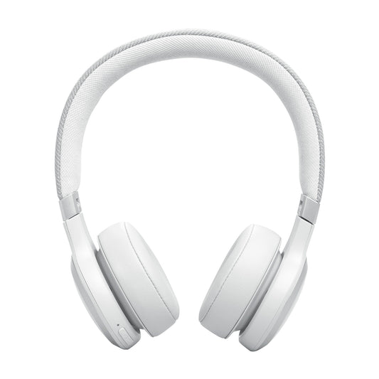 JBL Live 670NC Wireless Adaptive Noise Cancelling On-Ear Headphones - White