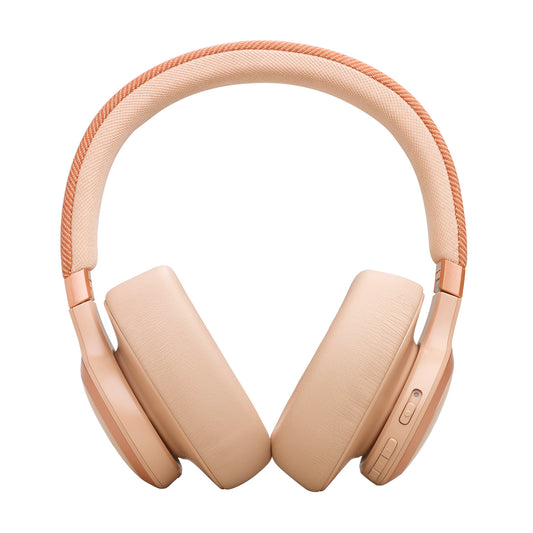 JBL Live 770NC Wireless Adaptive Noise Cancelling Over-Ear Headphones - Sandstone