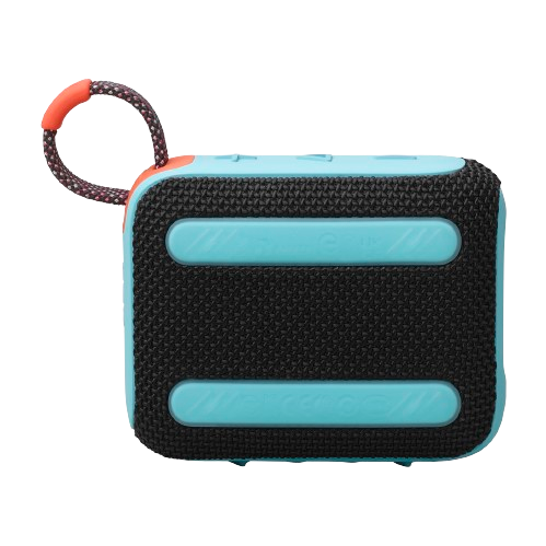 JBL GO4 Portable Bluetooth Speaker - Black/Orange