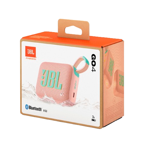 JBL GO4 Portable Bluetooth Speaker - Pink