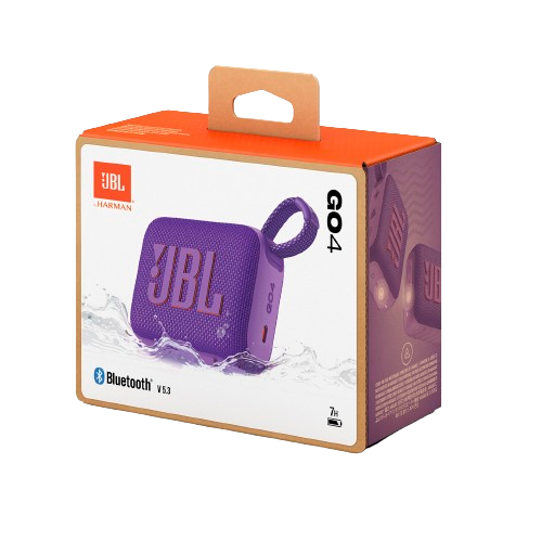 JBL GO4 Portable Bluetooth Speaker - Purple