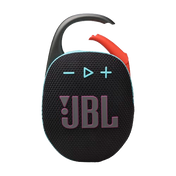 JBL Clip 5 Portable Bluetooth Speaker - Black/Orange